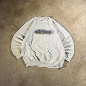 Vintage 90’s Y2K Gary Scelzi Wild Thing Drag Racing Graphic Crewneck Sweatshirt